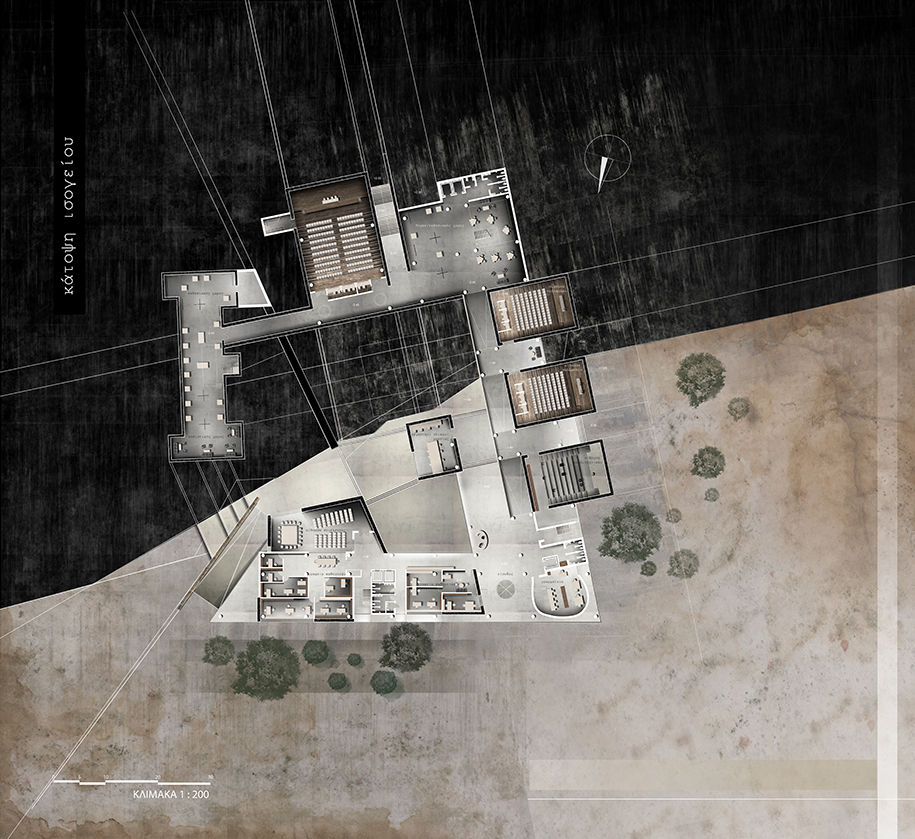 Archisearch School of Architecture in the city of Ioannina | Design thesis by Konstantina Theodorou