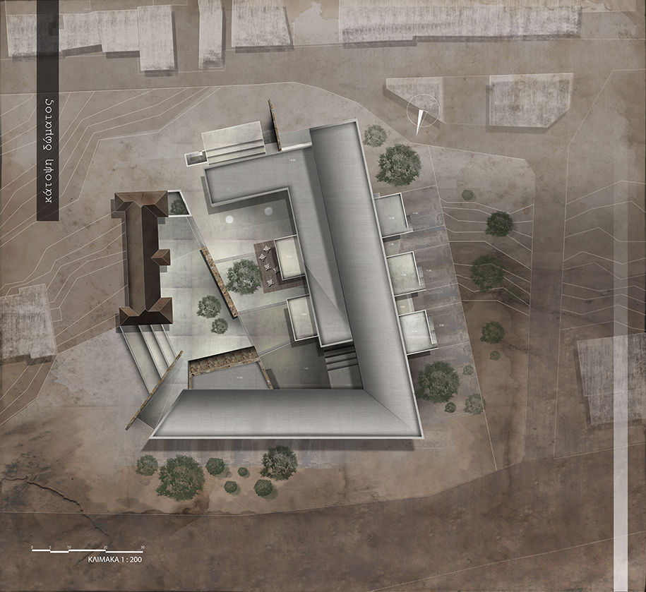Archisearch School of Architecture in the city of Ioannina | Design thesis by Konstantina Theodorou
