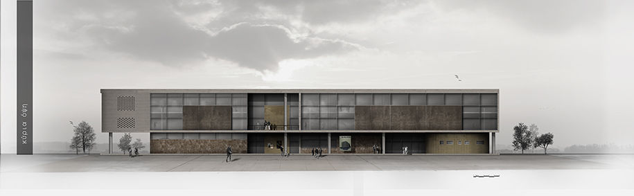 Archisearch School of Architecture in the city of Ioannina | Design thesis by Konstantina Theodorou