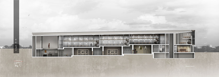 Archisearch School of Architecture in the city of Ioannina | Design thesis by Konstantina Theodorou