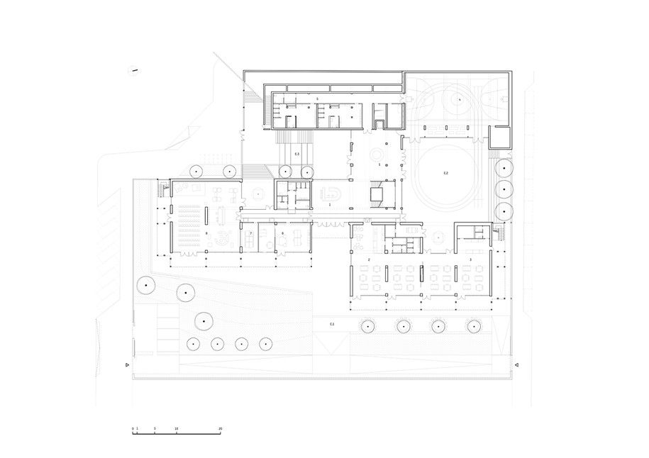 Archisearch Fermi School in Turin: A community school open to the city by BDR bureau