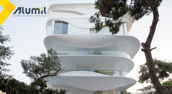 Archisearch - Τα συστήματα της ALUMIL στο εντυπωσιακό κτίριο κατοικιών Seashore Rise των 314 Architecture Studio