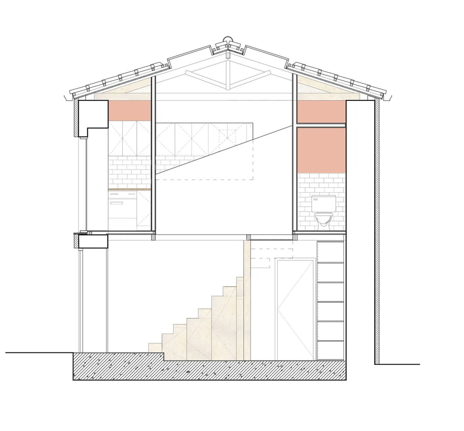 Archisearch Ανακαίνιση πετρόκτιστης κατοικίας στα Ψαχνά Ευβοίας | από τον Βασίλειο Nτόβρο