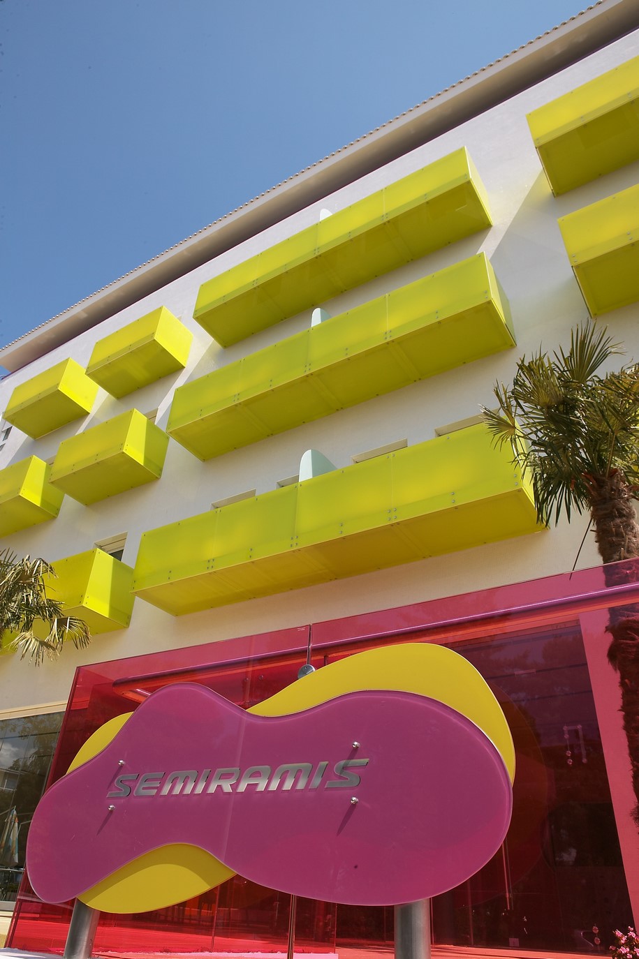 Semiramis, hotel, Karim Rashid, Dakis Joannou, art, accommodation, design, colors, colours, pop art, YES! Hotels
