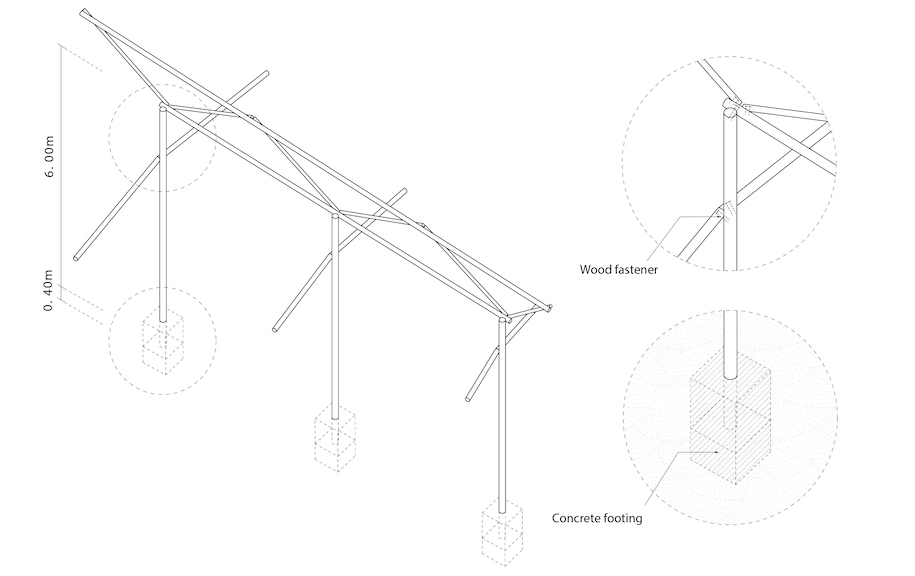 Archisearch Collaborative nest proposal for Senegal Elementary School by Sophia Michopoulou and Foteini Bouliari