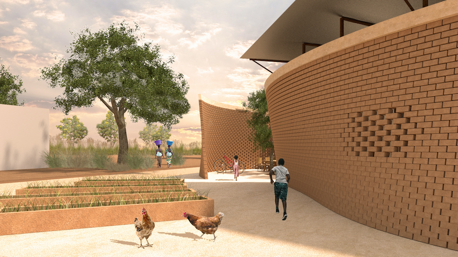 Archisearch Collaborative nest proposal for Senegal Elementary School by Sophia Michopoulou and Foteini Bouliari