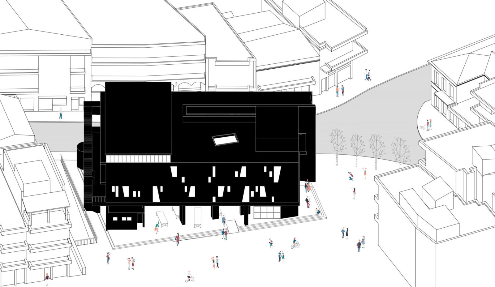 Archisearch Sevdalinka: a center for traditional Balkan Music & Agora | Diploma thesis by Dimitris Molonis