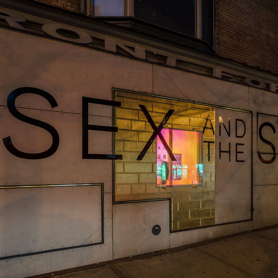 SEX AND THE SO-CALLED CITY, Andrés Jaque, Office for Political Innovation, Miguel de Guzmá, Imagen Subliminal, Storefront for Art & Architecture, Sex and the City, Architecture, exhibition, New York