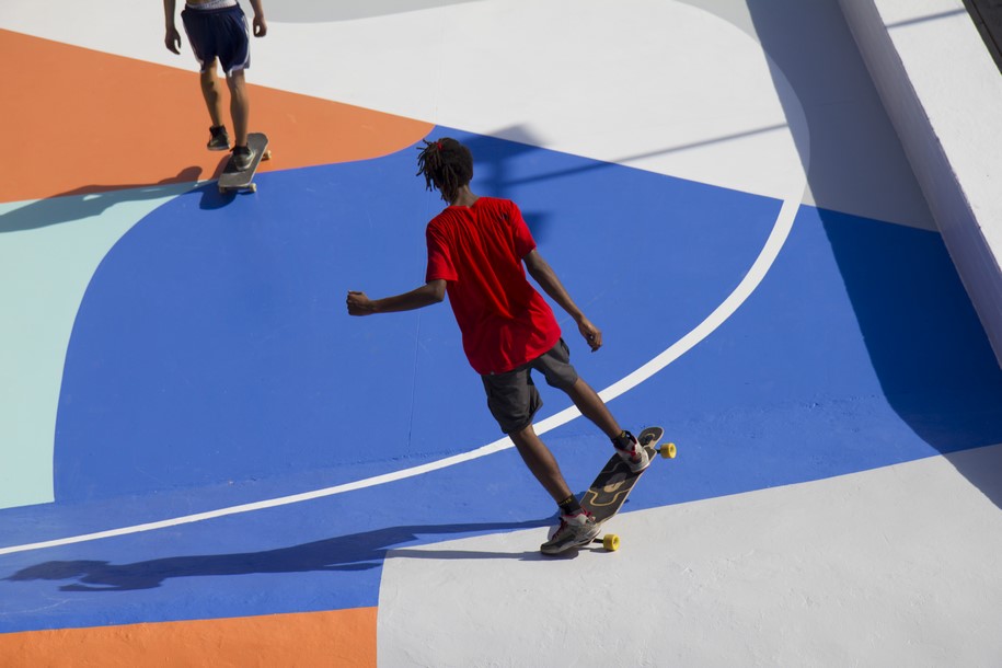 Archisearch Skatepark project in Ravenna by artist Gue