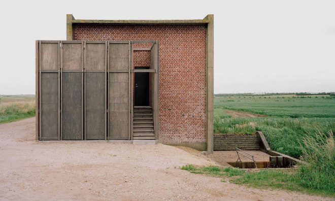 Archisearch - Skjern River Pump Stations fill the purpose of mediating between a repressed past and contemporary life / Johansen Skovsted Arkitekter