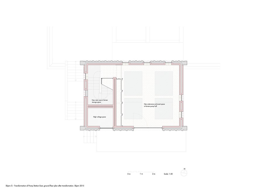 Archisearch Skjern River Pump Stations fill the purpose of mediating between a repressed past and contemporary life / Johansen Skovsted Arkitekter