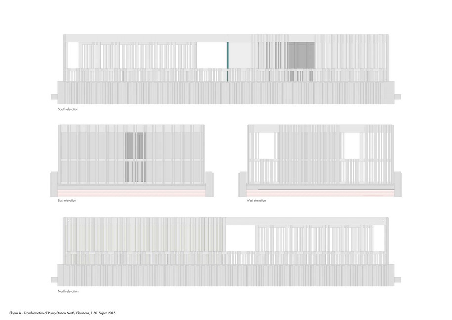 Archisearch Skjern River Pump Stations fill the purpose of mediating between a repressed past and contemporary life / Johansen Skovsted Arkitekter