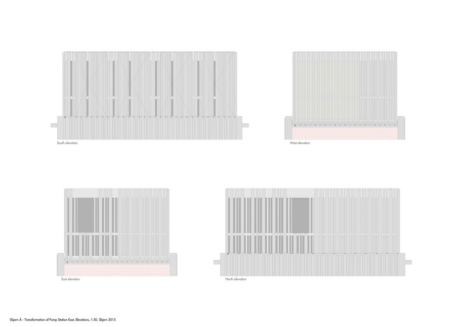 Archisearch Skjern River Pump Stations fill the purpose of mediating between a repressed past and contemporary life / Johansen Skovsted Arkitekter