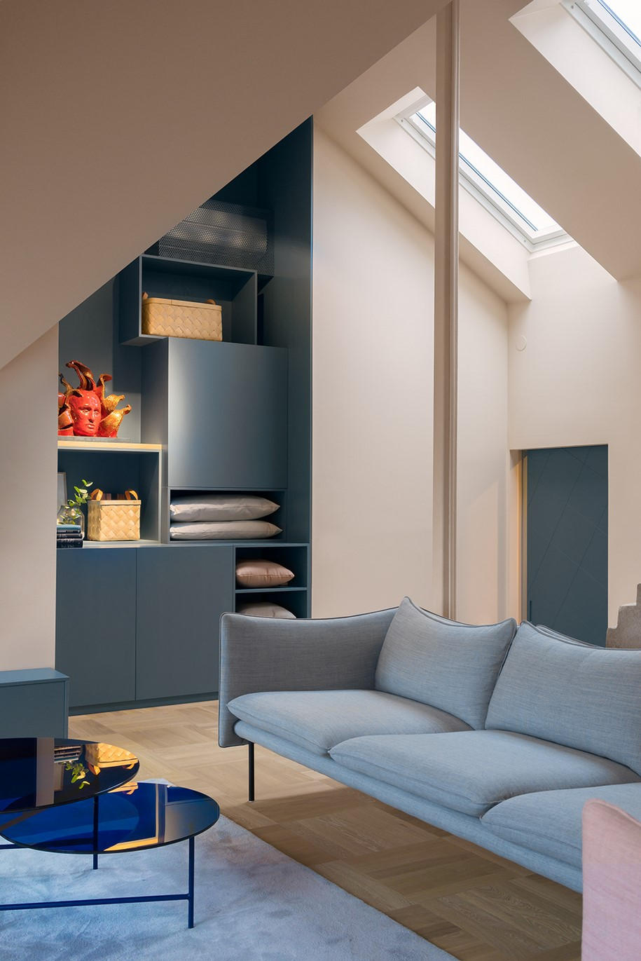 Archisearch Casa Ljungdahl, Inner City Blue in Stockholm by Note Design Studio