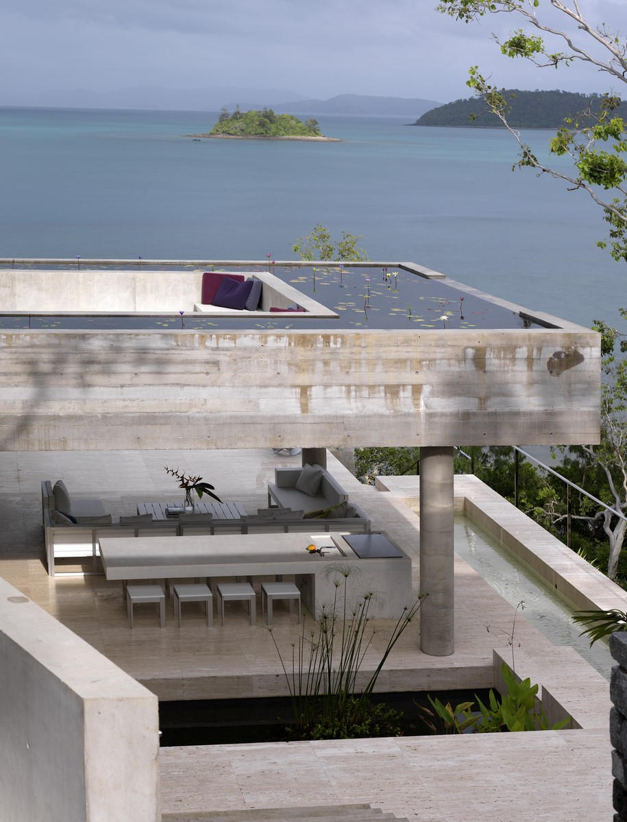 Solis House, Renato D'Ettorre Architects, australia, tropical, island, home, exotic, water, pool, coast, beach, Mediterranean, concrete