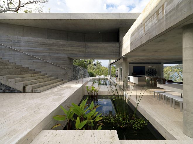 Archisearch - The Exquisite Waterscape within Solis House / Renato D'Ettorre Architects