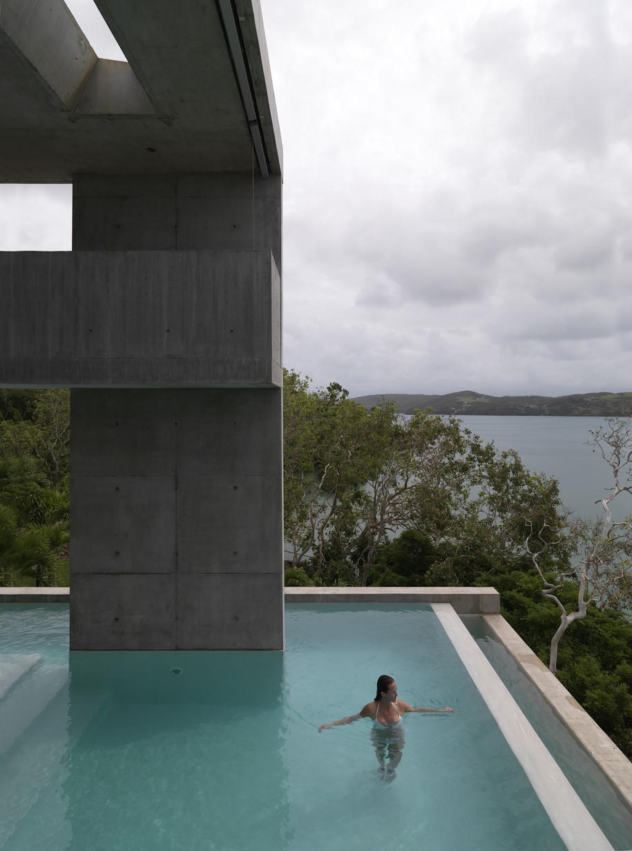 Solis House, Renato D'Ettorre Architects, australia, tropical, island, home, exotic, water, pool, coast, beach, Mediterranean, concrete