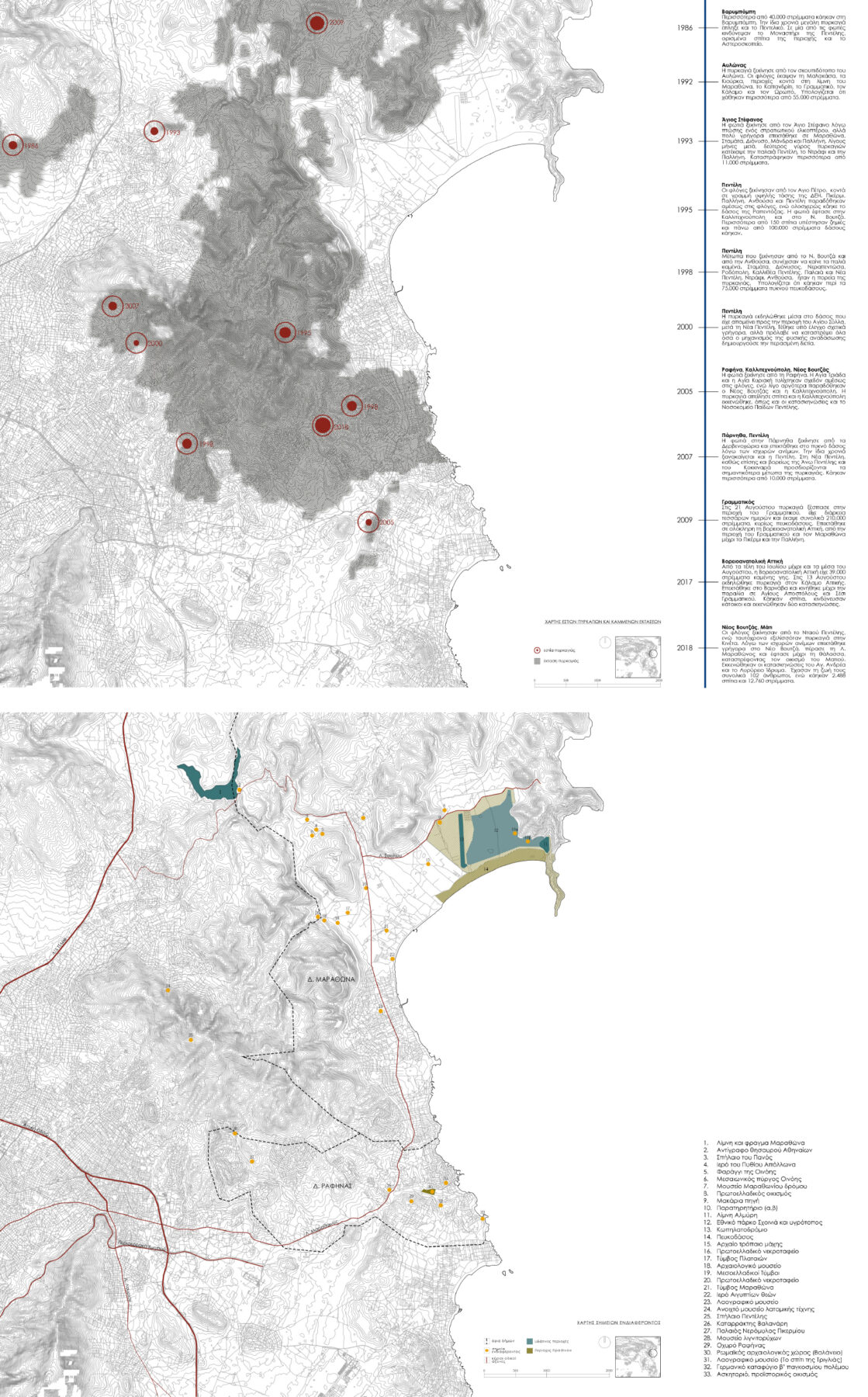 Archisearch Centre of Environmental Education, Information and Research at Mati | Diploma thesis by Georgia Soultana and Olga Stathogiannaki