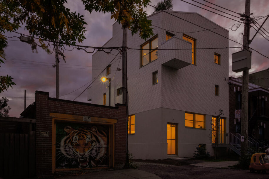 Archisearch NMBHD_Triplex in Montréal, Canada | Studio Jean Verville architectes