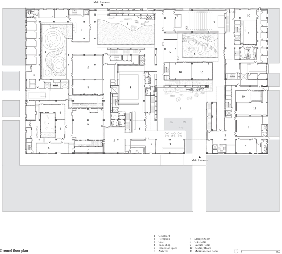 Archisearch Shou County Culture and Art Center in Anhui, China | Studio Zhu-Pei