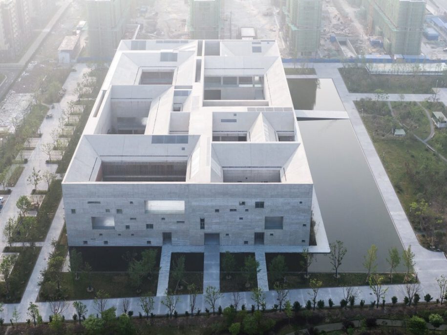 Archisearch Shou County Culture and Art Center in Anhui, China | Studio Zhu-Pei