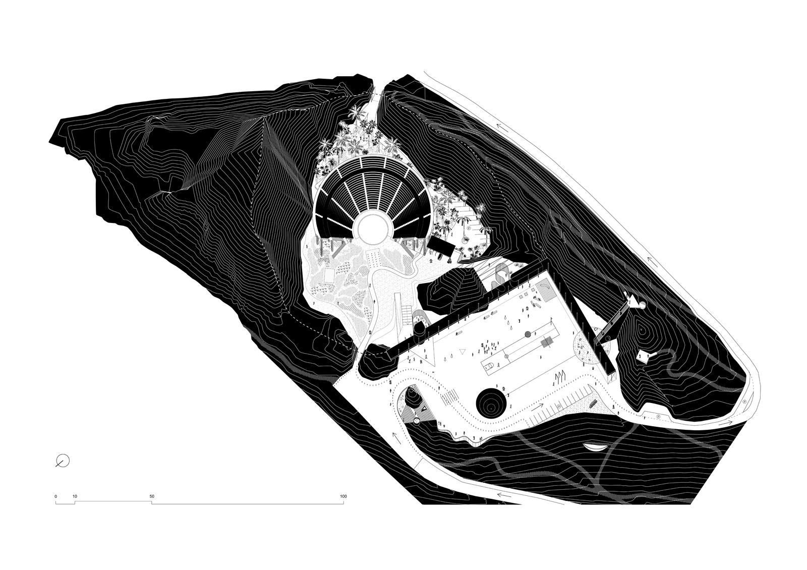 Archisearch Infinity-Meter: SuKu Architects' entry at LYCABETTUS PAN.ORAMA open concept design architectural competition