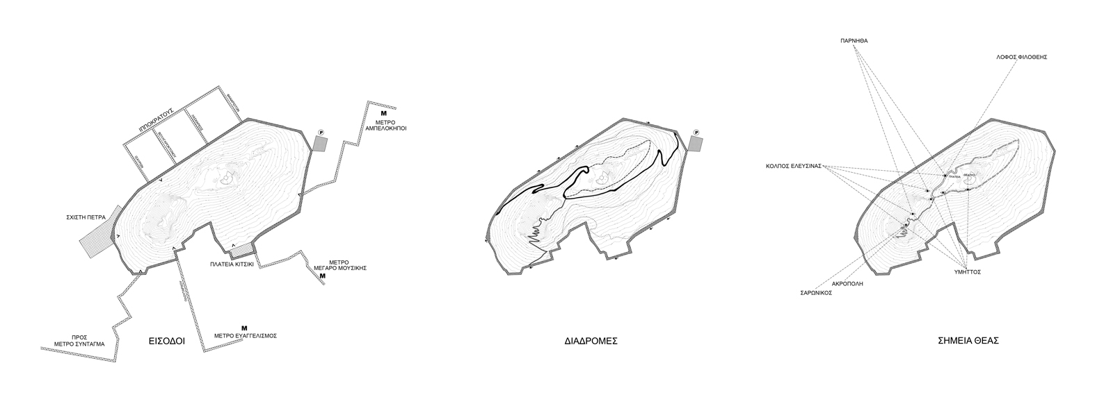 Archisearch Infinity-Meter: SuKu Architects' entry at LYCABETTUS PAN.ORAMA open concept design architectural competition