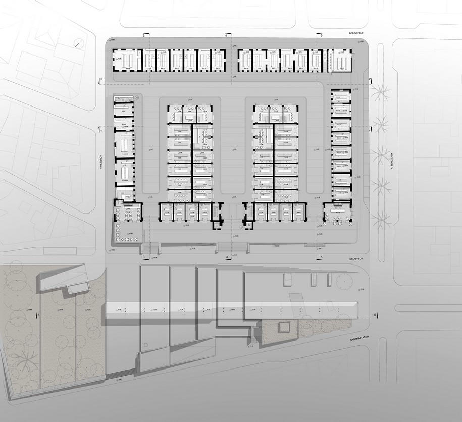 Archisearch Tense Architecture Network Receives Honourable Mention for the Restoration of Chalkida Market Proposal