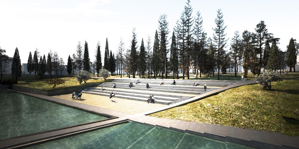 Archisearch Tense Architecture Network Envisions the Ex-Cemetery of Neapoli as an 8-Nodal Point Park