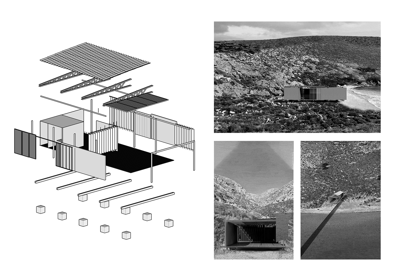 Archisearch Επεμβάσεις μικρής κλίμακας στον άγονο τόπο της Νήσου Δία | Διπλωματική Εργασία από την Κωνσταντίνα Γκολέμη