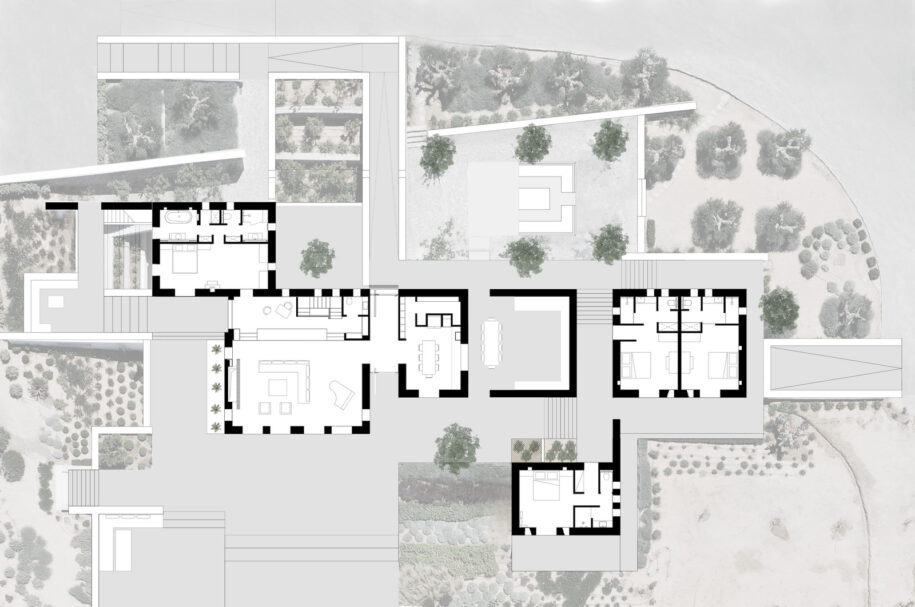 Archisearch THE GAZE residence in Langeri, Paros | REACT ARCHITECTS - CHRISTOPHE PINGAUD ARCHITECTURE