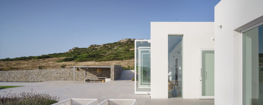 Archisearch THE GAZE residence in Langeri, Paros | REACT ARCHITECTS - CHRISTOPHE PINGAUD ARCHITECTURE