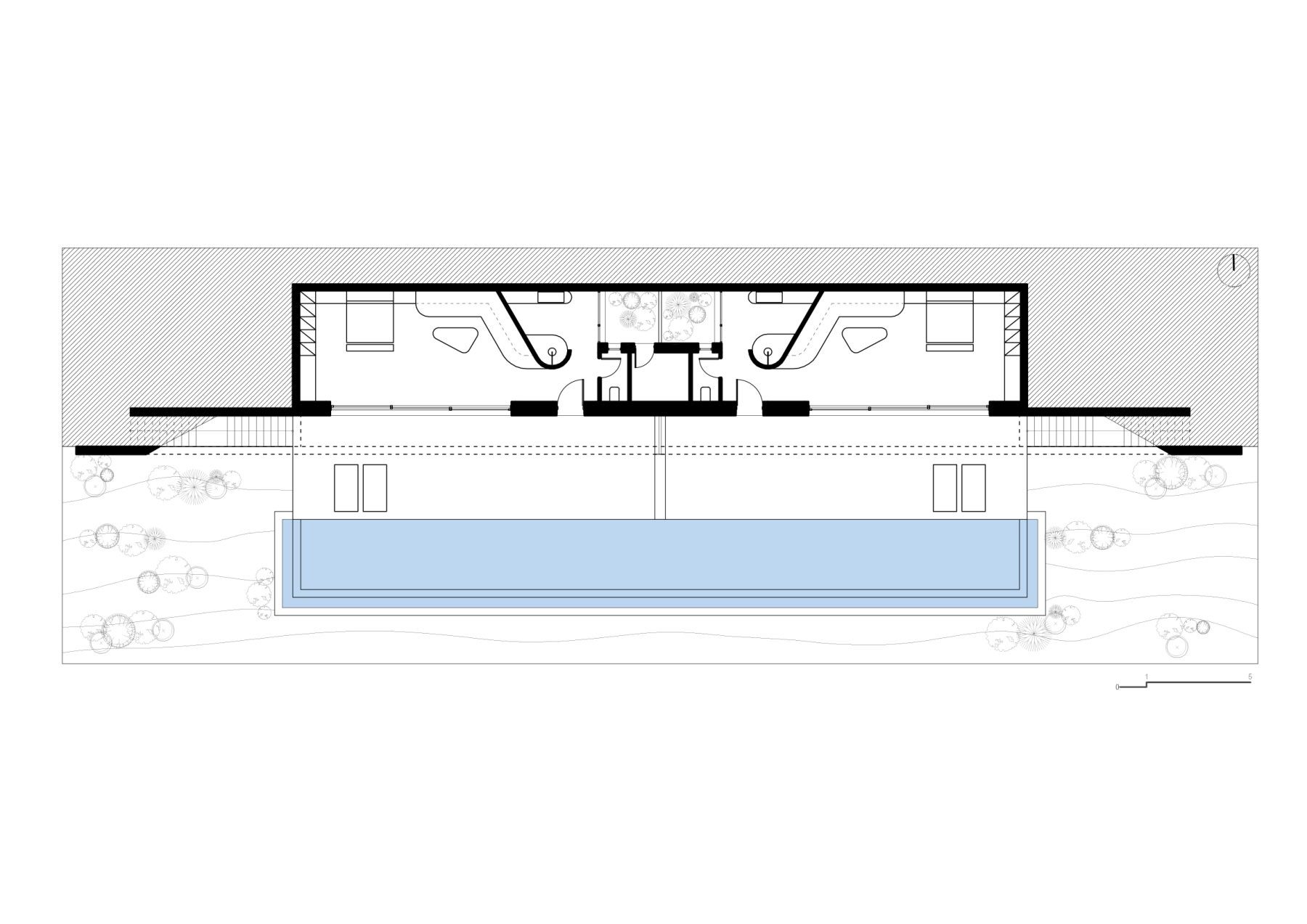 Archisearch Olen in Syros by Ateno is an earth-sheltered retreat in three acts