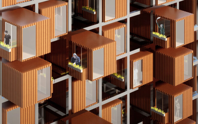 Archisearch - The versatile grid: Virus control and recuperation facility | Pandemic Architecture Top100