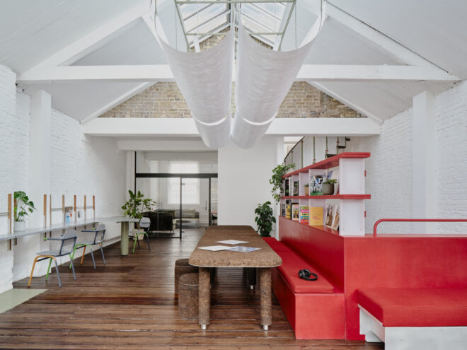Archisearch - Common Knowledge’s office, coworking space and recording studio in Shoreditch by THISS Studio