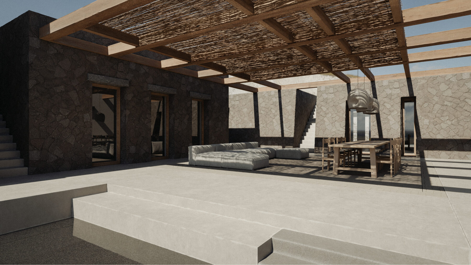 Archisearch Villa Juliette in Tourlos, Myconos island, Cyclades | Mado Samiou Architecture