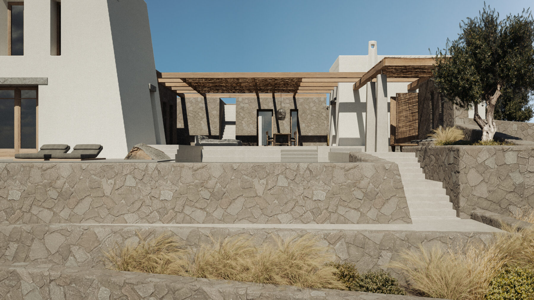 Archisearch Villa Juliette in Tourlos, Myconos island, Cyclades | Mado Samiou Architecture