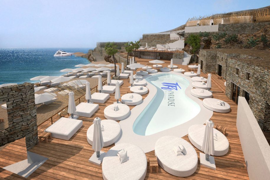 Archisearch Renovation of TRU Paradise Club in Mykonos | Human Point Architecture Construction & Development