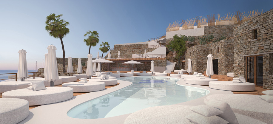 Archisearch Renovation of TRU Paradise Club in Mykonos | Human Point Architecture Construction & Development