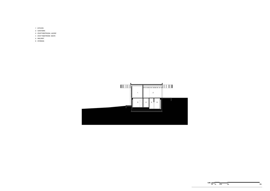 Mecanoo, Taekwang Country Club Café , Gyeonggi-do, South Korea, 2015