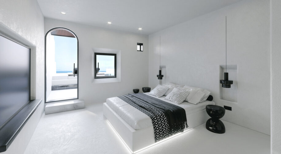 Archisearch Tagoo Black: a hotel renovation in Mykonos, Cyclades by Mado Samiou Architecture