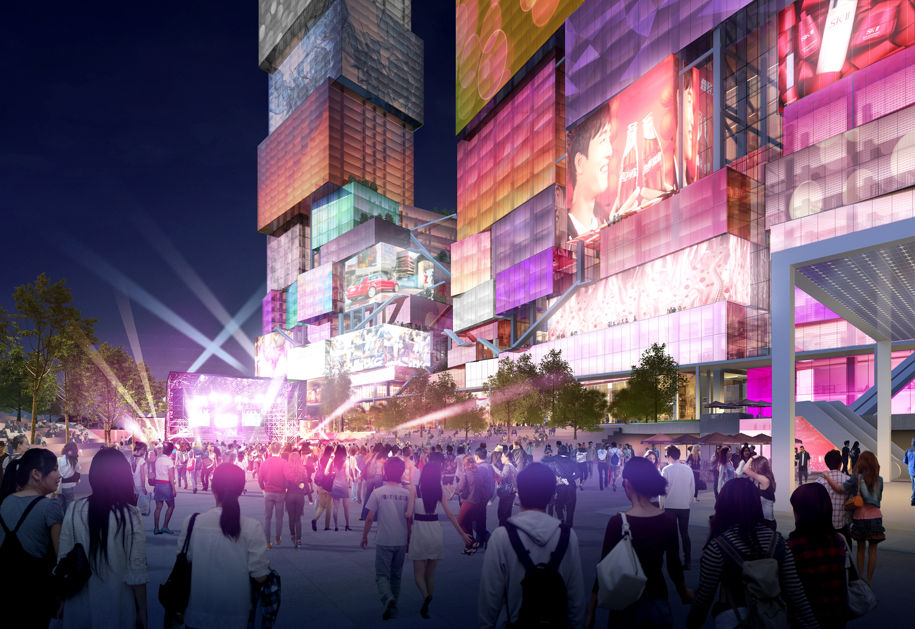 Archisearch Taiwan's Times Square: MVRDV's Taipei Twin Towers is an ambitious proposal to intensify the Capital City's Central Station area