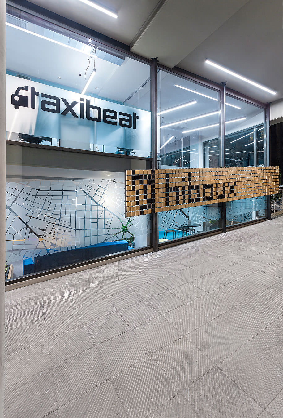 Archisearch The New Taxibeat Headquarters in Athens by Hiboux!