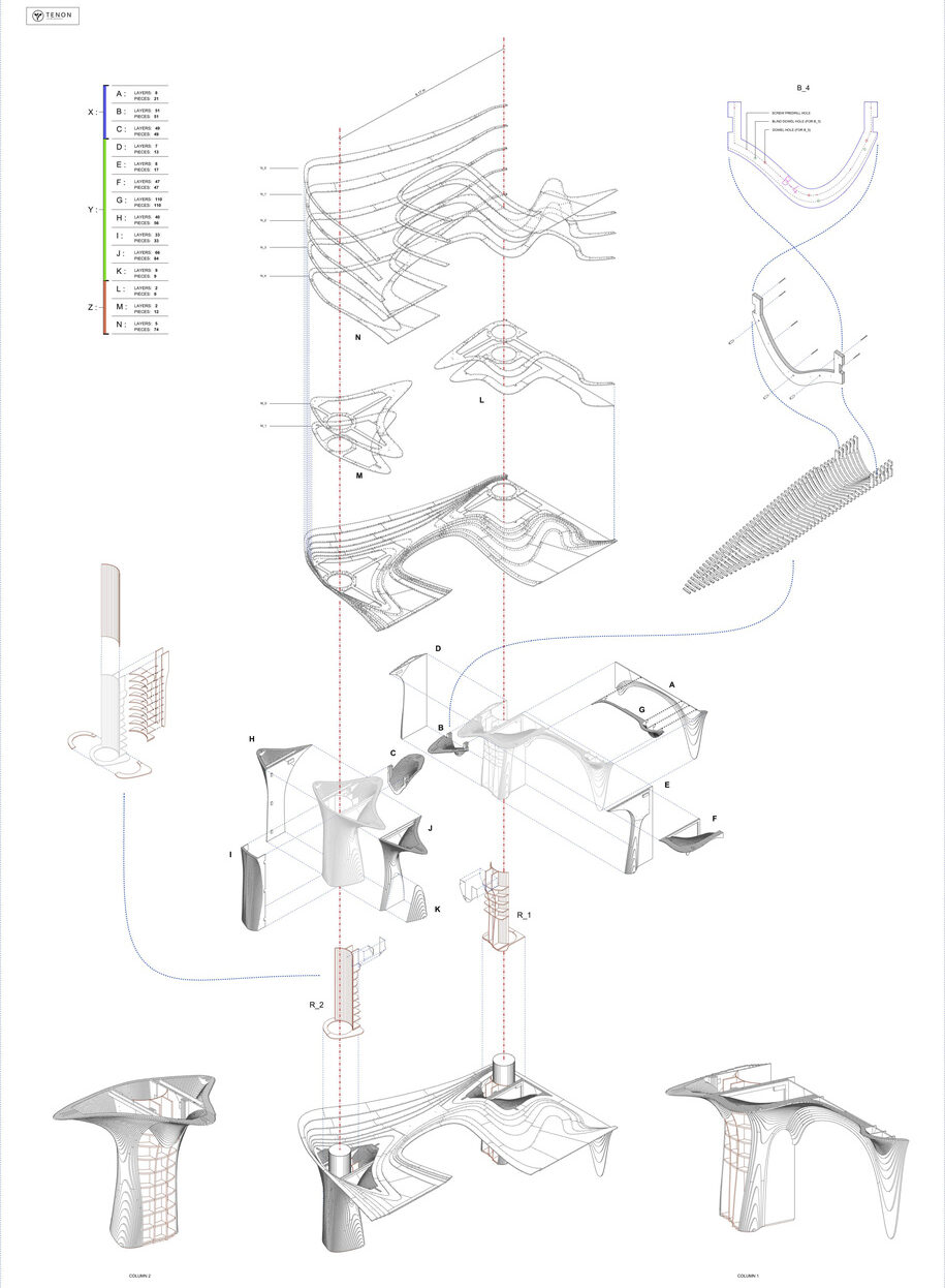 Archisearch Office renovation at the headquarters of Onassis Group | by Tenon Architecture