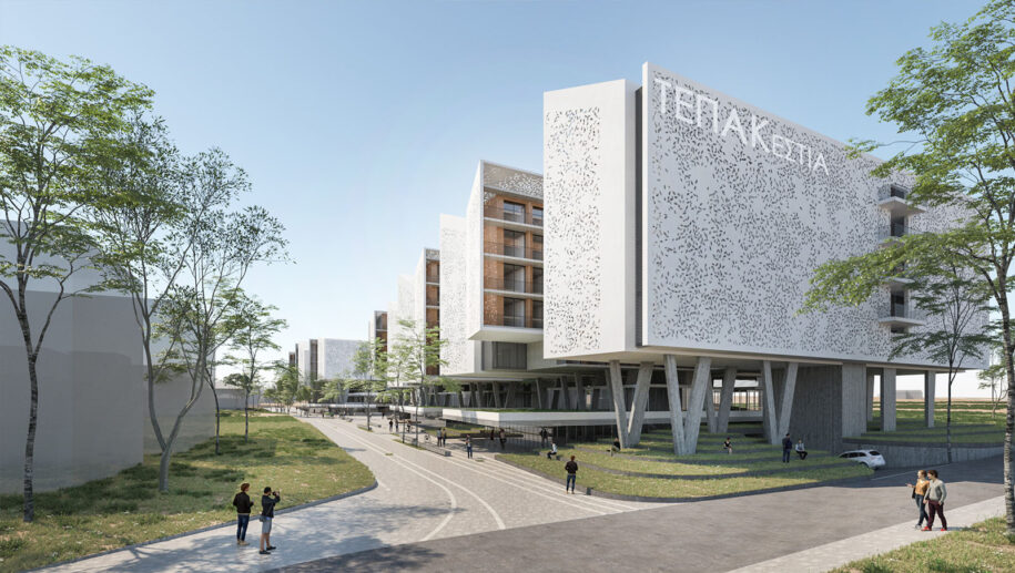 Archisearch Fereos Architects & Petras Architecture win 2nd prize in the international architectural competition for TEPAK student housing in Limassol, Cyprus