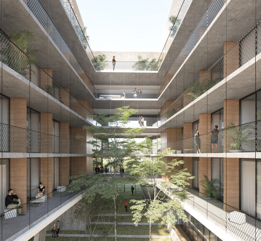 Archisearch Fereos Architects & Petras Architecture win 2nd prize in the international architectural competition for TEPAK student housing in Limassol, Cyprus