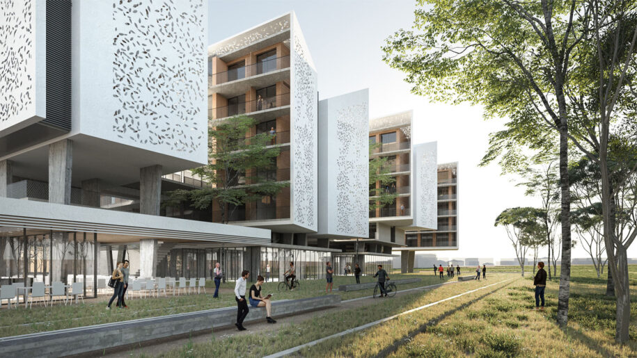 Archisearch Fereos Architects & Petras Architecture win 2nd prize in the international architectural competition for TEPAK student housing in Limassol, Cyprus