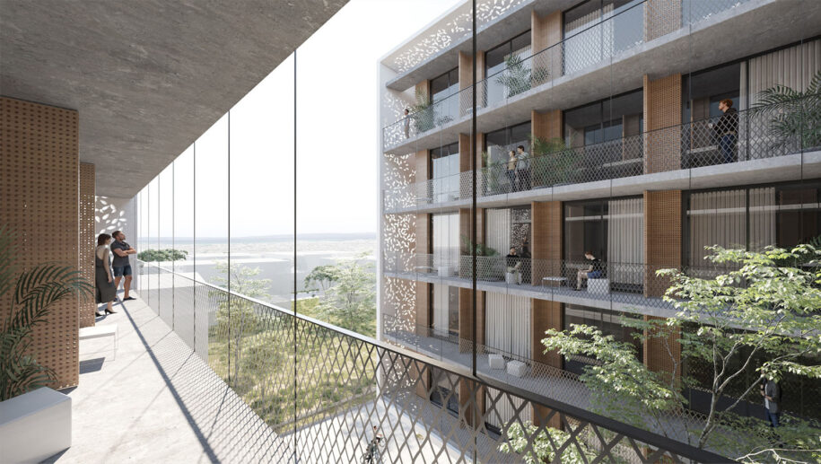 Archisearch Fereos Architects & Petras Architecture win 2nd prize in the international architectural competition for TEPAK student housing in Limassol, Cyprus