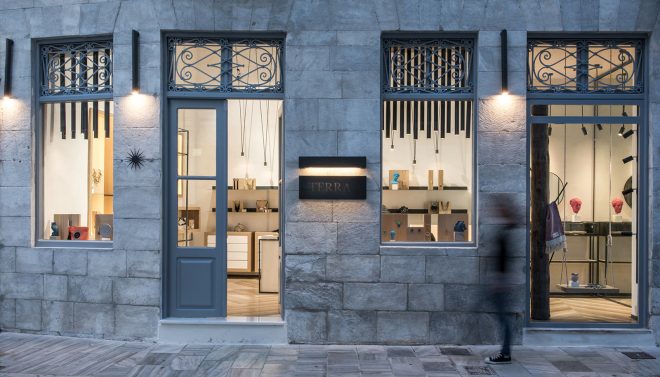 Archisearch - Normless Design a New Terra Concept Store in Ermoupoli, Syros