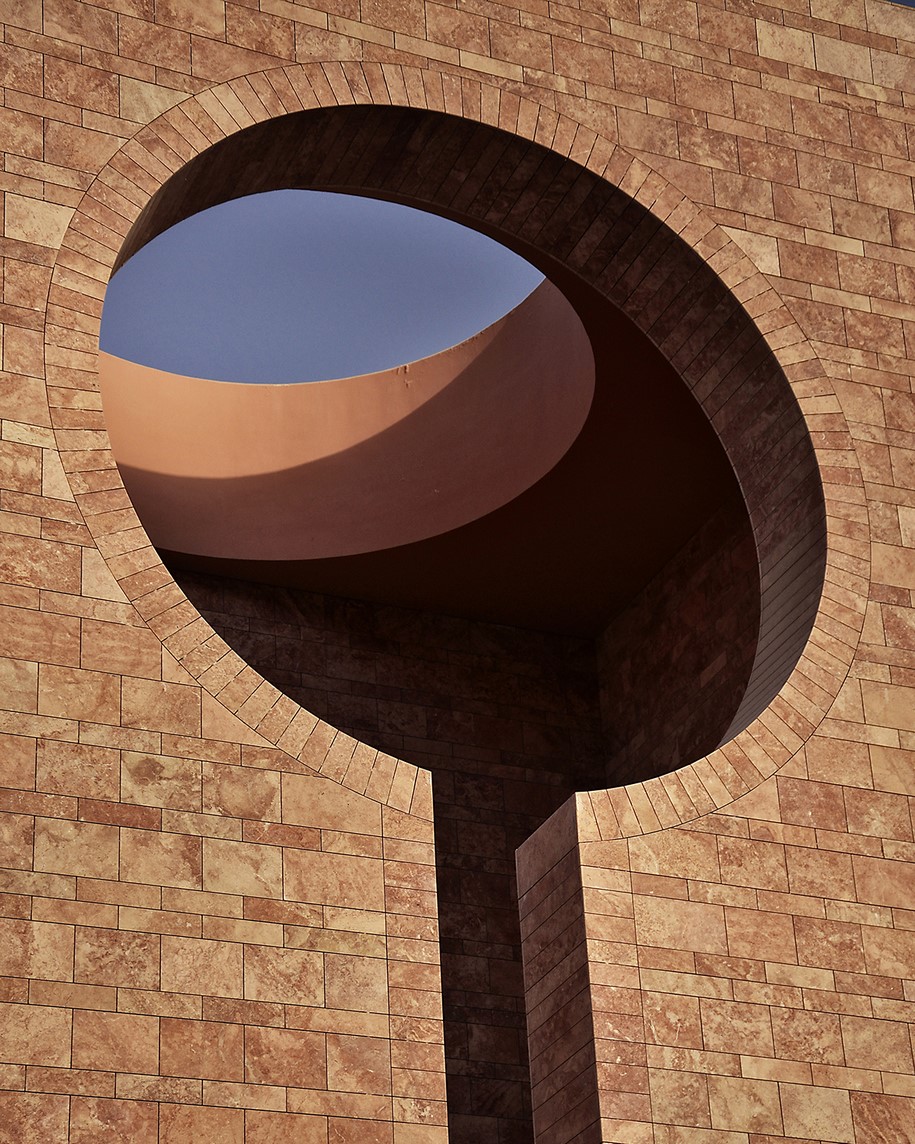 Archisearch Pygmalion Karatzas captures Texas A&M Engineering College in Qatar designed by Legorreta + Legorreta Architects
